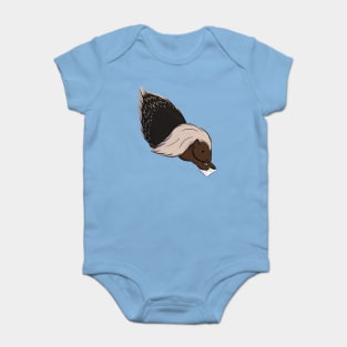 Crested Porcupine Baby Bodysuit
